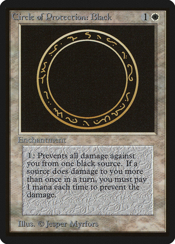 Circle of Protection: Black [Beta Edition] | Deep Dive Games St. Marys