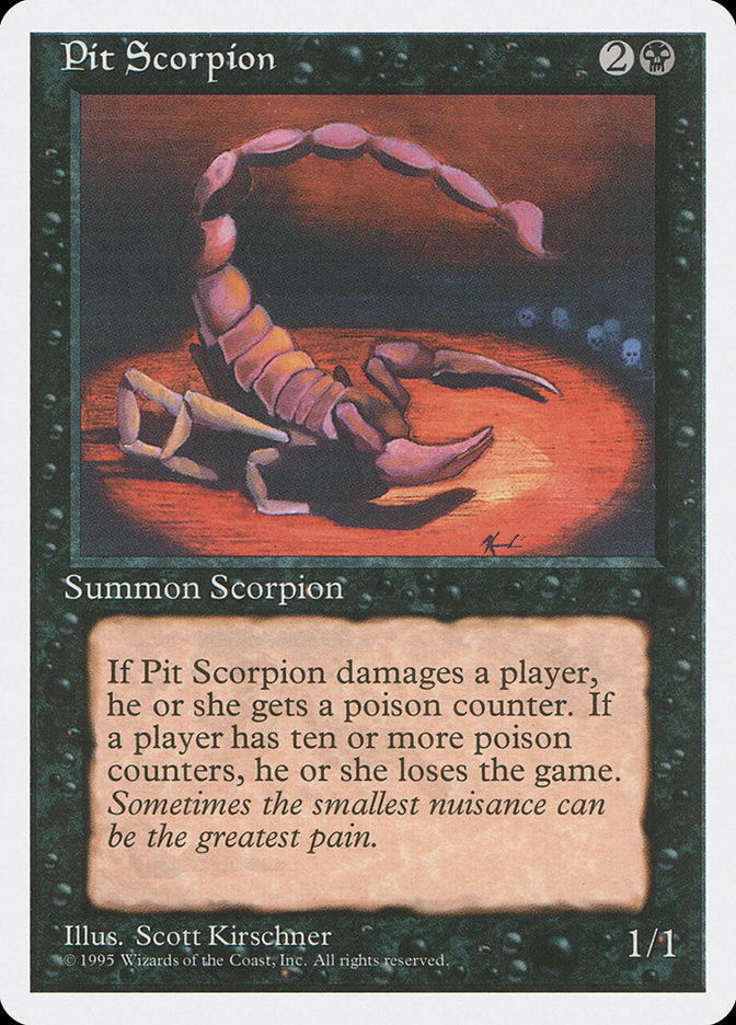 Pit Scorpion [Fourth Edition] | Deep Dive Games St. Marys