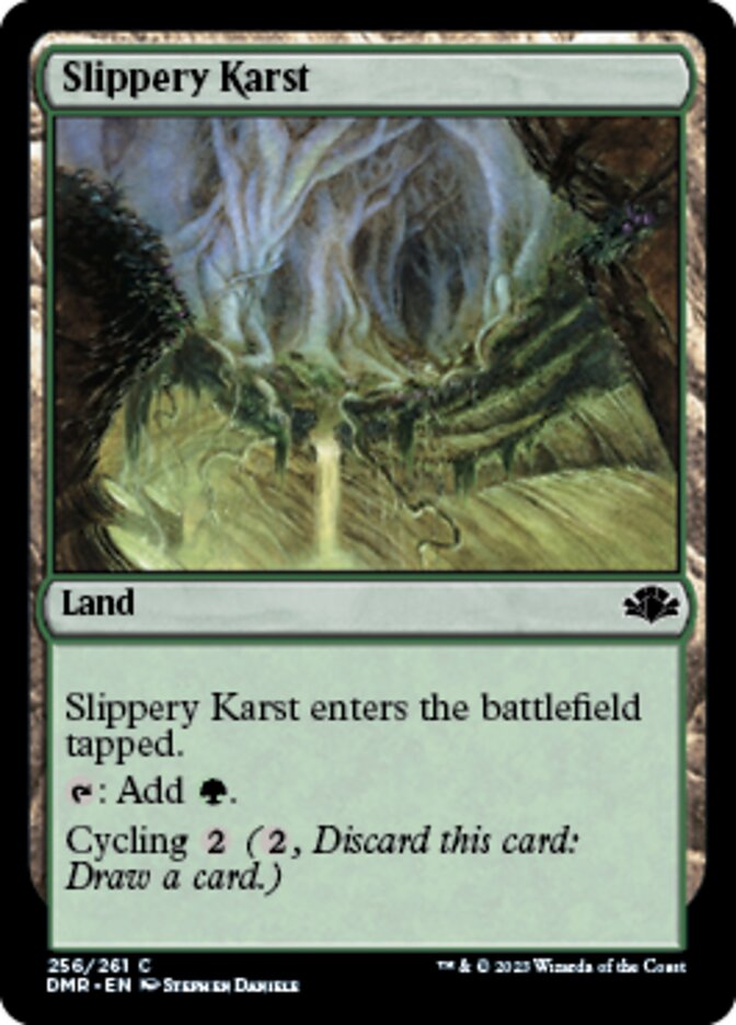 Slippery Karst [Dominaria Remastered] | Deep Dive Games St. Marys