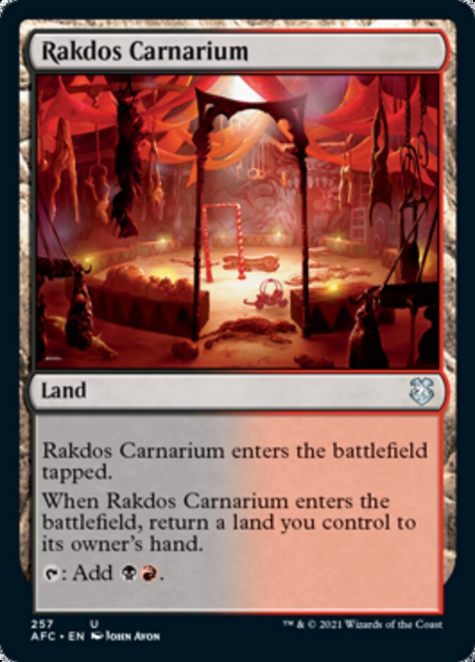 Rakdos Carnarium [Dungeons & Dragons: Adventures in the Forgotten Realms Commander] | Deep Dive Games St. Marys