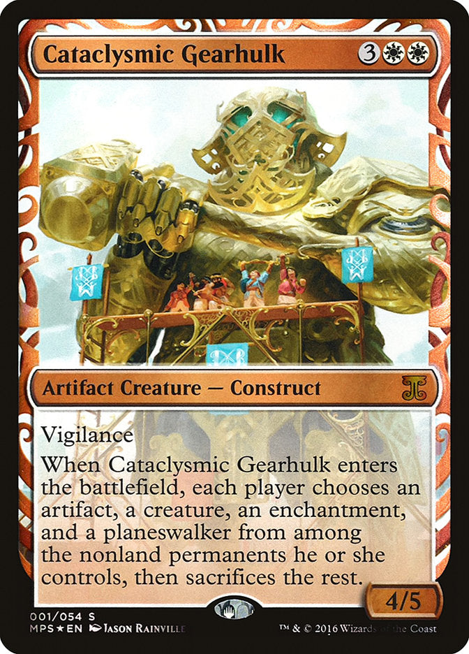 Cataclysmic Gearhulk [Kaladesh Inventions] | Deep Dive Games St. Marys