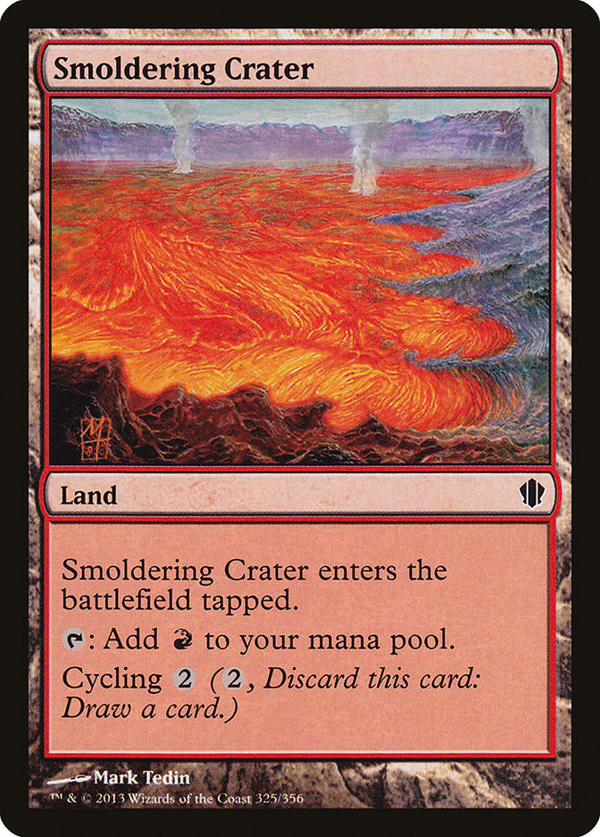 Smoldering Crater [Commander 2013] | Deep Dive Games St. Marys