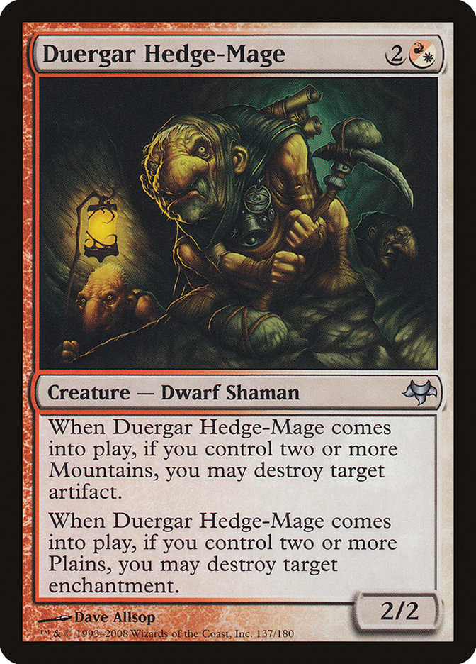 Duergar Hedge-Mage [Eventide] | Deep Dive Games St. Marys