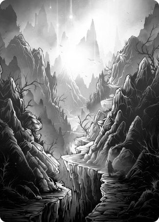 Mountain Art Card [Innistrad: Midnight Hunt Art Series] | Deep Dive Games St. Marys