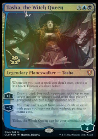 Tasha, the Witch Queen [Commander Legends: Battle for Baldur's Gate Prerelease Promos] | Deep Dive Games St. Marys