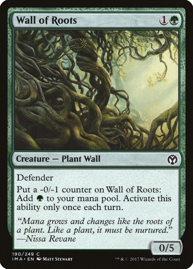 Wall of Roots [Iconic Masters] | Deep Dive Games St. Marys