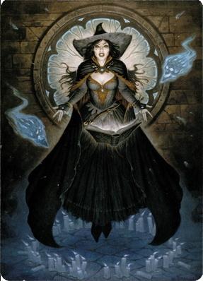 Tasha, the Witch Queen Art Card (76) [Commander Legends: Battle for Baldur's Gate Art Series] | Deep Dive Games St. Marys