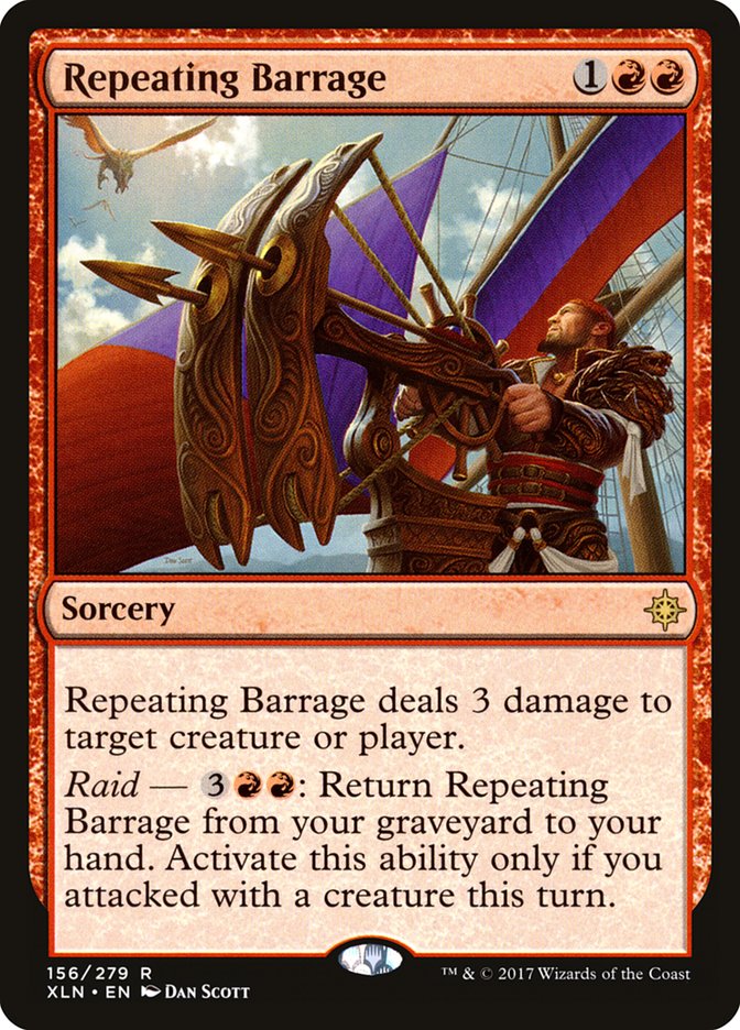 Repeating Barrage [Ixalan] | Deep Dive Games St. Marys