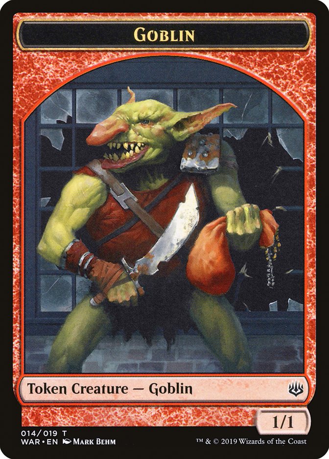 Goblin Token [War of the Spark Tokens] | Deep Dive Games St. Marys