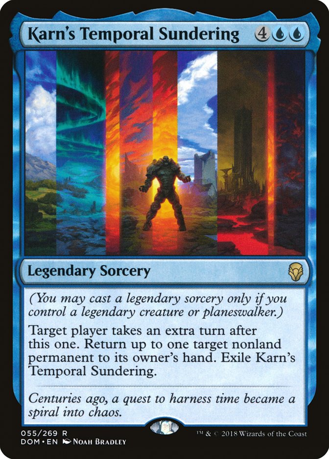 Karn's Temporal Sundering [Dominaria] | Deep Dive Games St. Marys