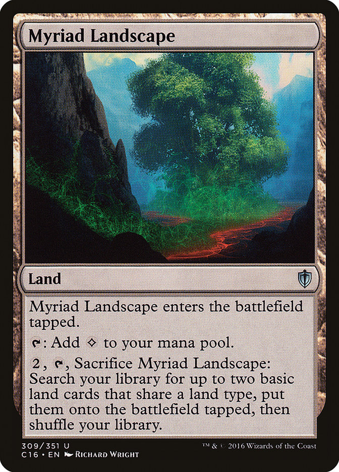 Myriad Landscape [Commander 2016] | Deep Dive Games St. Marys