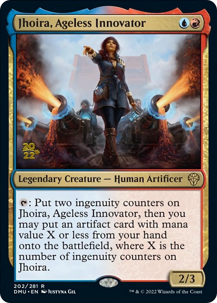 Jhoira, Ageless Innovator [Dominaria United Prerelease Promos] | Deep Dive Games St. Marys