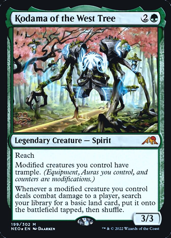 Kodama of the West Tree [Kamigawa: Neon Dynasty Prerelease Promos] | Deep Dive Games St. Marys