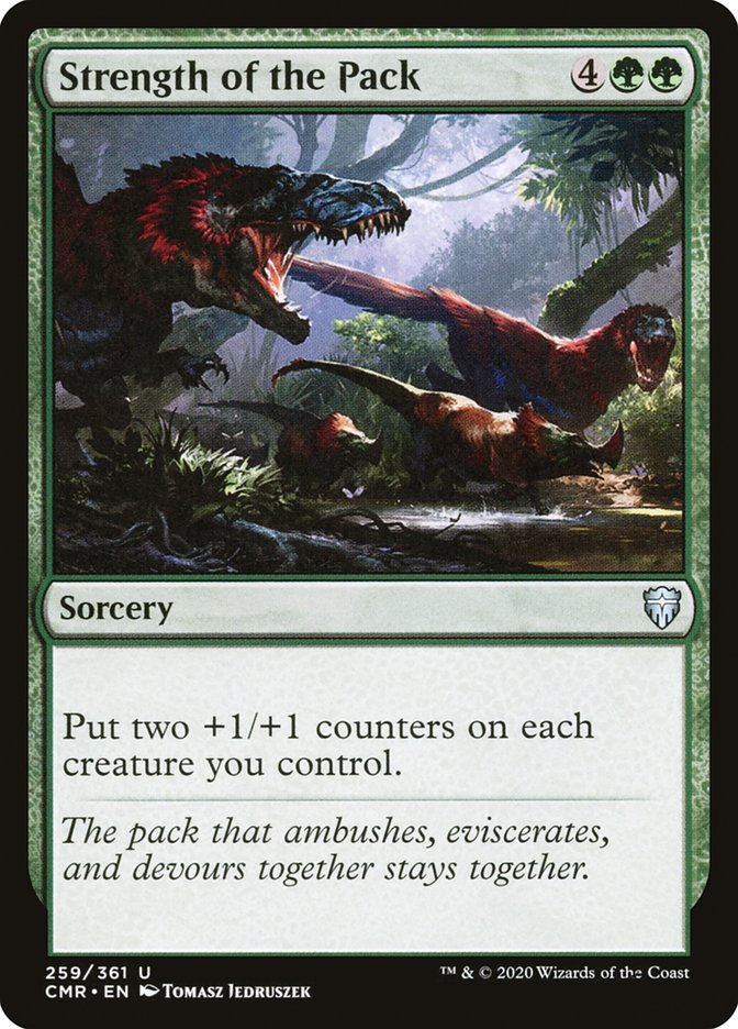 Strength of the Pack [Commander Legends] | Deep Dive Games St. Marys