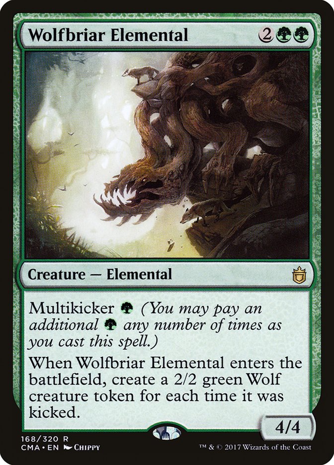 Wolfbriar Elemental [Commander Anthology] | Deep Dive Games St. Marys
