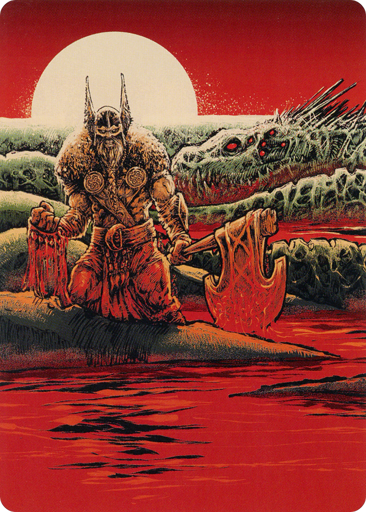 Fynn, the Fangbearer Art Card [March of the Machine Art Series] | Deep Dive Games St. Marys