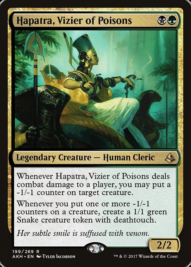 Hapatra, Vizier of Poisons [Amonkhet] | Deep Dive Games St. Marys