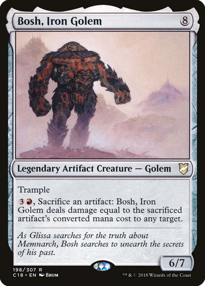 Bosh, Iron Golem [Commander 2018] | Deep Dive Games St. Marys