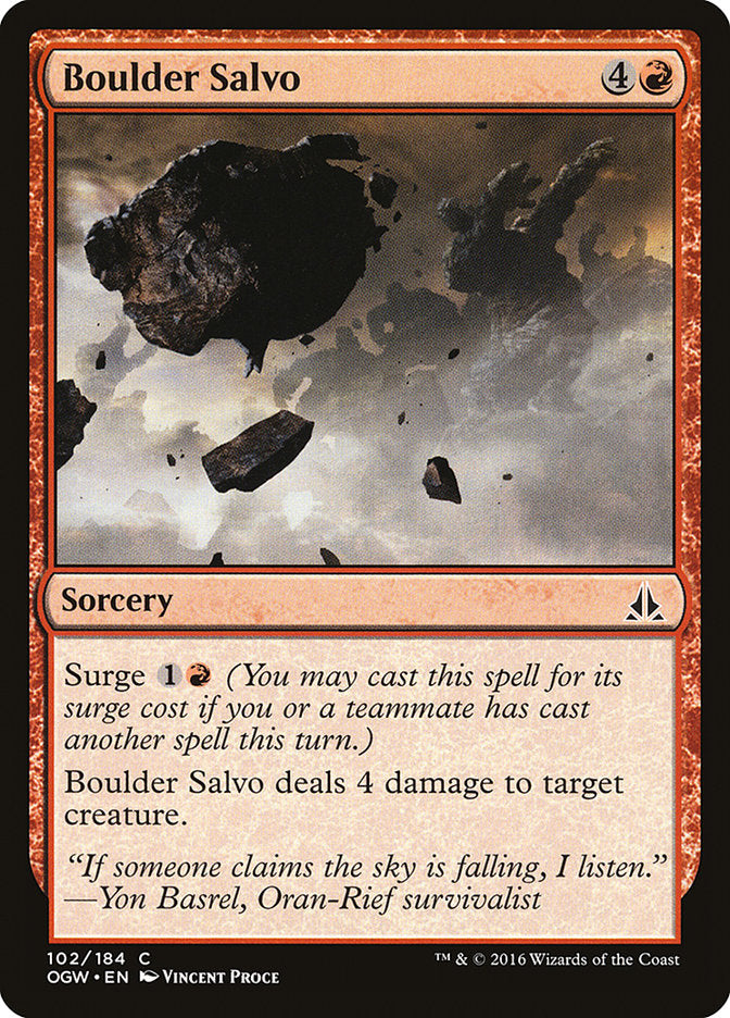 Boulder Salvo [Oath of the Gatewatch] | Deep Dive Games St. Marys