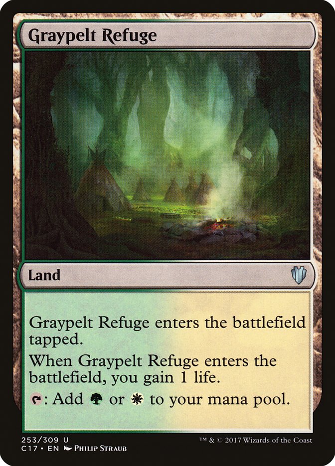 Graypelt Refuge [Commander 2017] | Deep Dive Games St. Marys