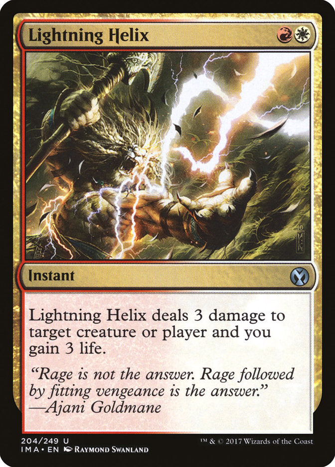 Lightning Helix [Iconic Masters] | Deep Dive Games St. Marys