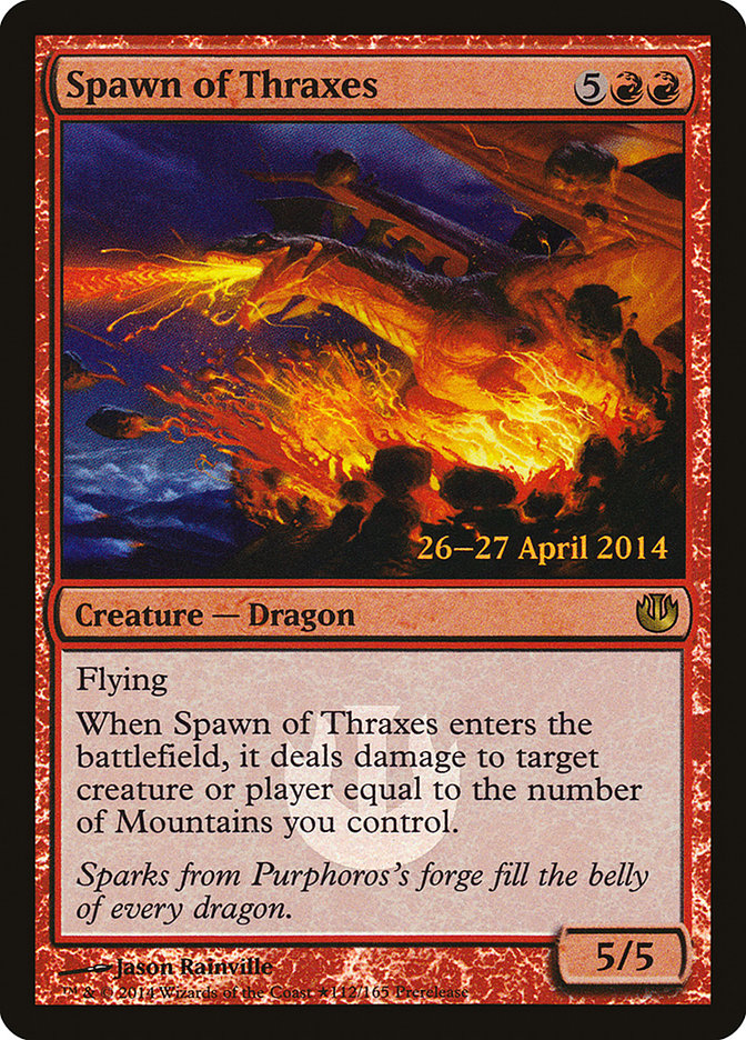 Spawn of Thraxes [Journey into Nyx Prerelease Promos] | Deep Dive Games St. Marys