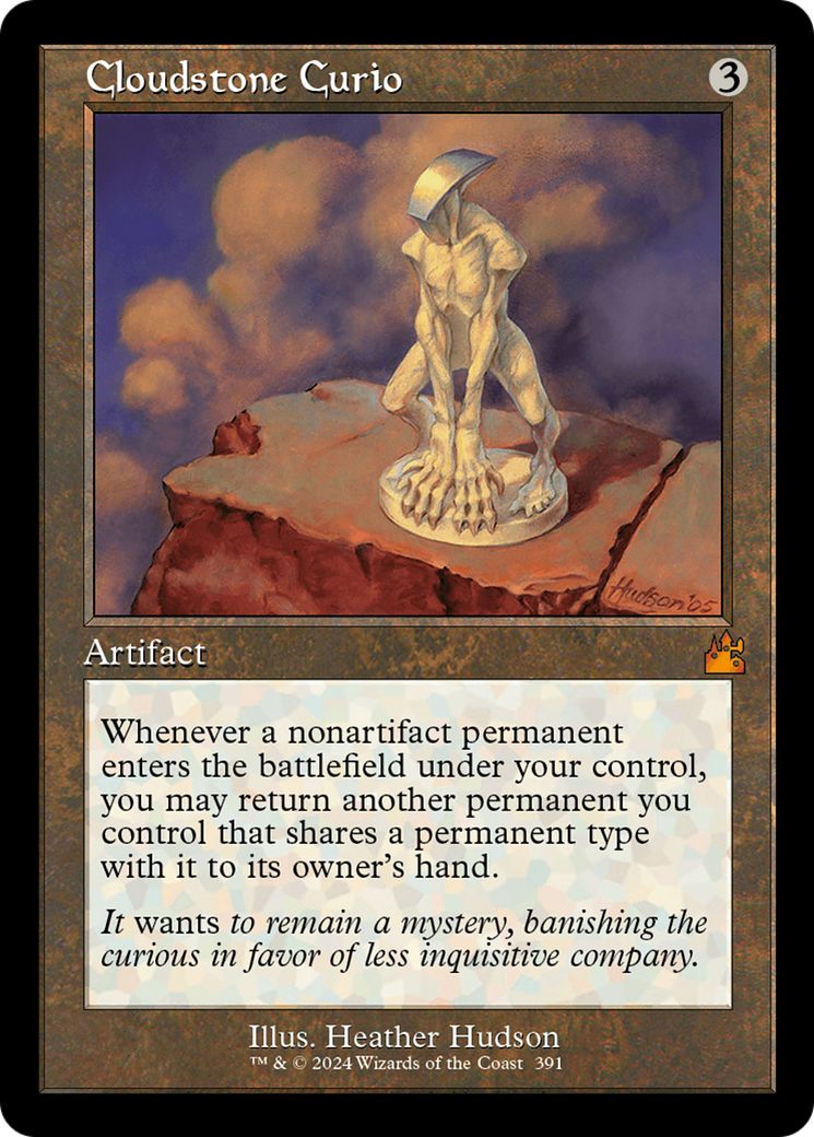 Cloudstone Curio (Retro Frame) [Ravnica Remastered] | Deep Dive Games St. Marys