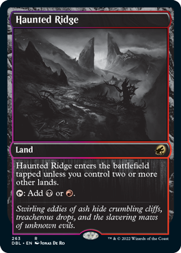 Haunted Ridge [Innistrad: Double Feature] | Deep Dive Games St. Marys