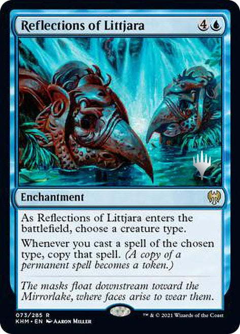 Reflections of Littjara (Promo Pack) [Kaldheim Promos] | Deep Dive Games St. Marys