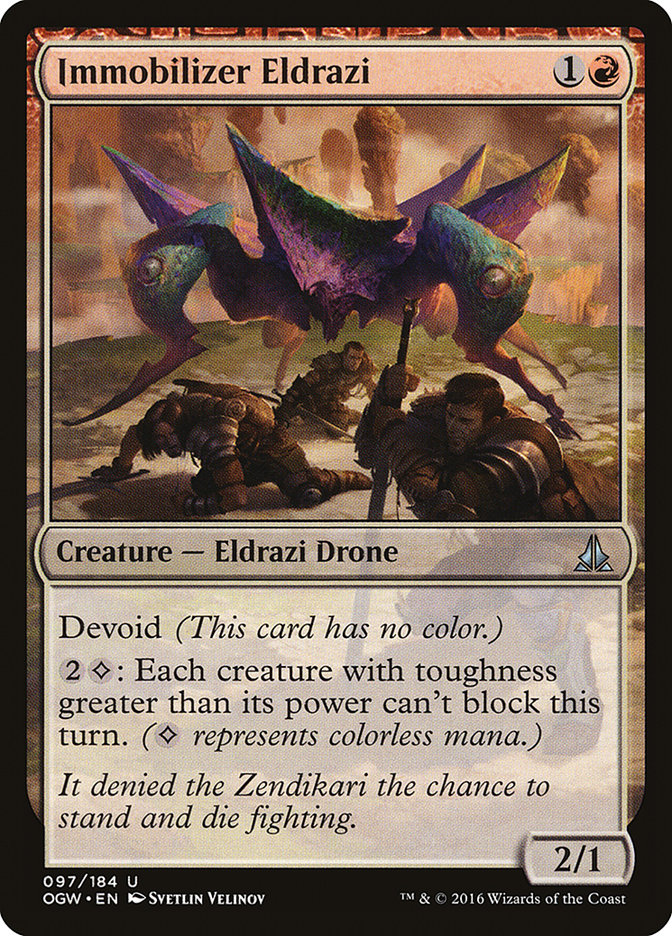Immobilizer Eldrazi [Oath of the Gatewatch] | Deep Dive Games St. Marys