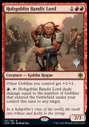 Hobgoblin Bandit Lord (Promo Pack) [Dungeons & Dragons: Adventures in the Forgotten Realms Promos] | Deep Dive Games St. Marys