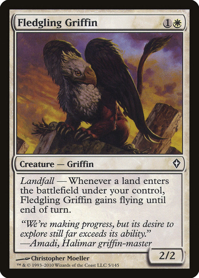 Fledgling Griffin [Worldwake] | Deep Dive Games St. Marys