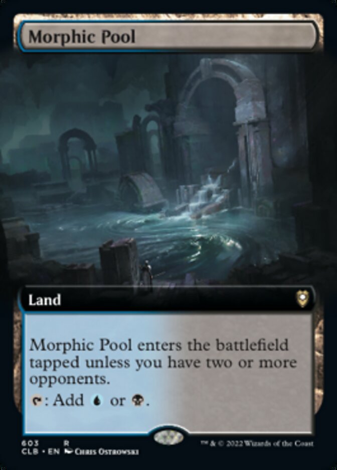 Morphic Pool (Extended Art) [Commander Legends: Battle for Baldur's Gate] | Deep Dive Games St. Marys