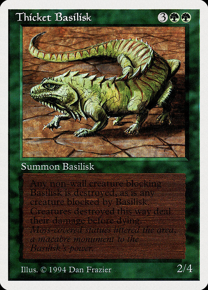 Thicket Basilisk [Summer Magic / Edgar] | Deep Dive Games St. Marys