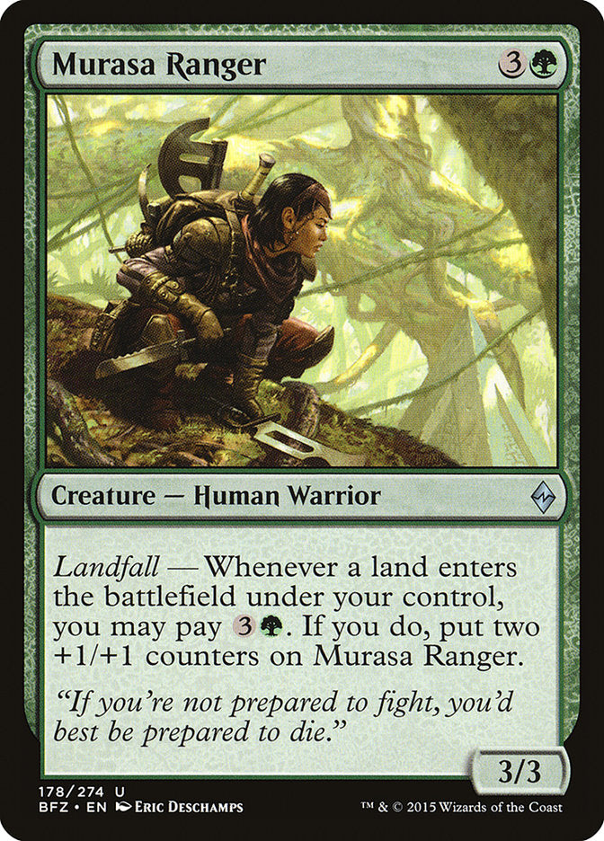 Murasa Ranger [Battle for Zendikar] | Deep Dive Games St. Marys