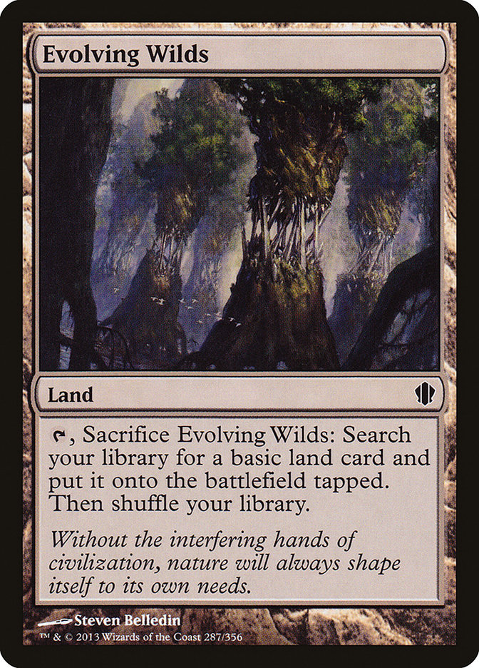 Evolving Wilds [Commander 2013] | Deep Dive Games St. Marys