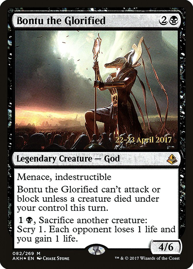 Bontu the Glorified [Amonkhet Prerelease Promos] | Deep Dive Games St. Marys