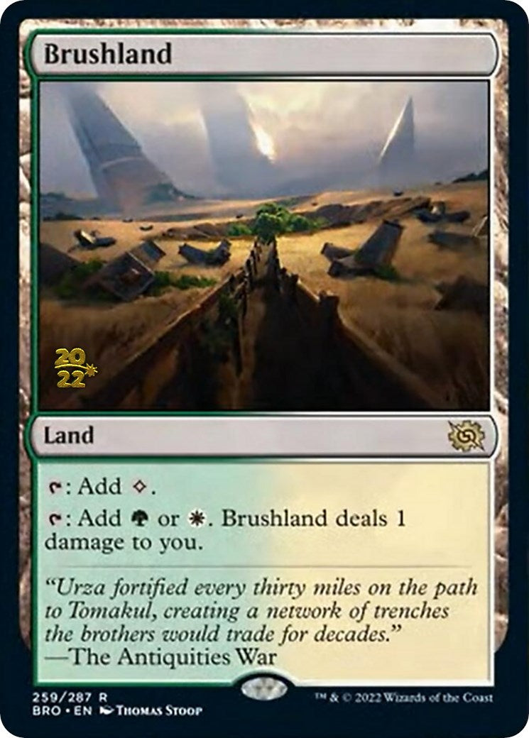 Brushland [The Brothers' War Prerelease Promos] | Deep Dive Games St. Marys