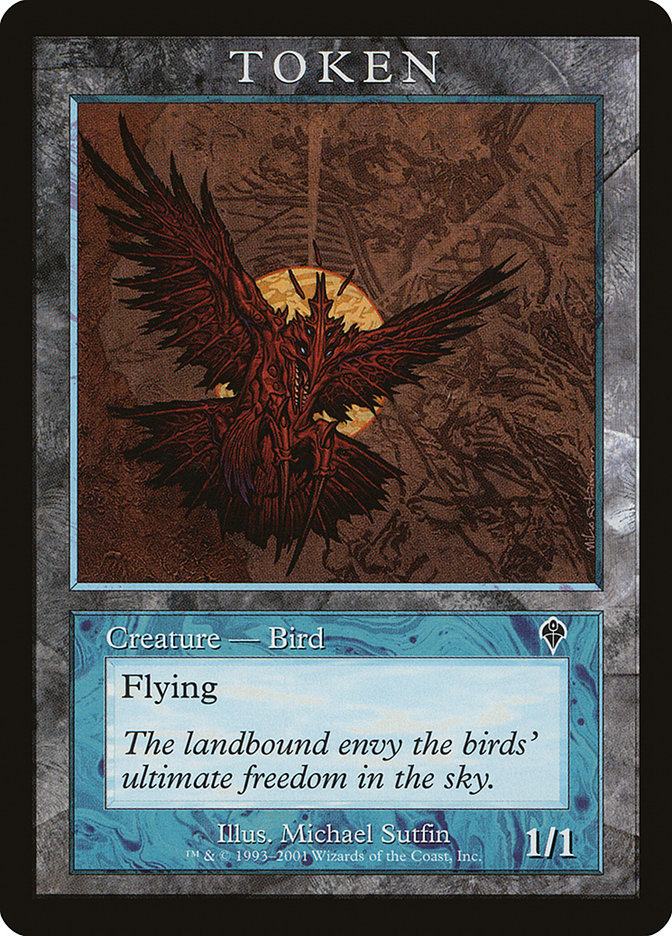 Bird Token [Magic Player Rewards 2001] | Deep Dive Games St. Marys