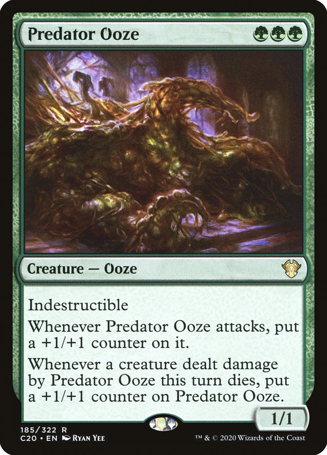 Predator Ooze [Commander 2020] | Deep Dive Games St. Marys