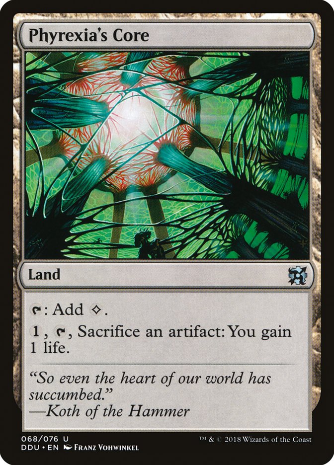 Phyrexia's Core [Duel Decks: Elves vs. Inventors] | Deep Dive Games St. Marys
