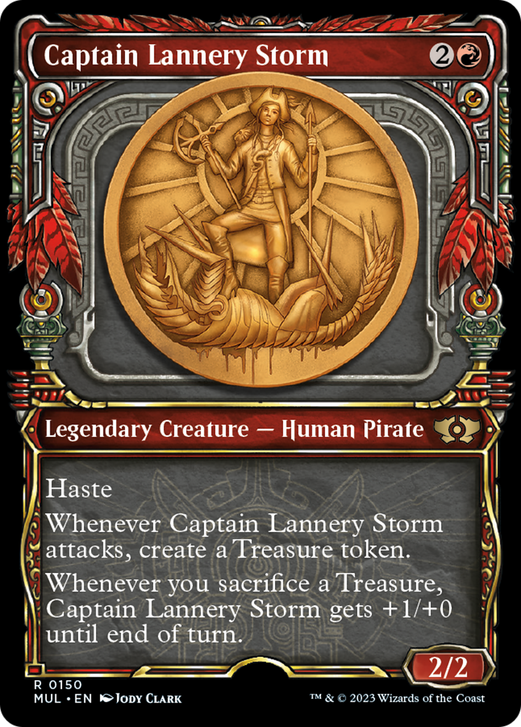 Captain Lannery Storm (Halo Foil) [Multiverse Legends] | Deep Dive Games St. Marys