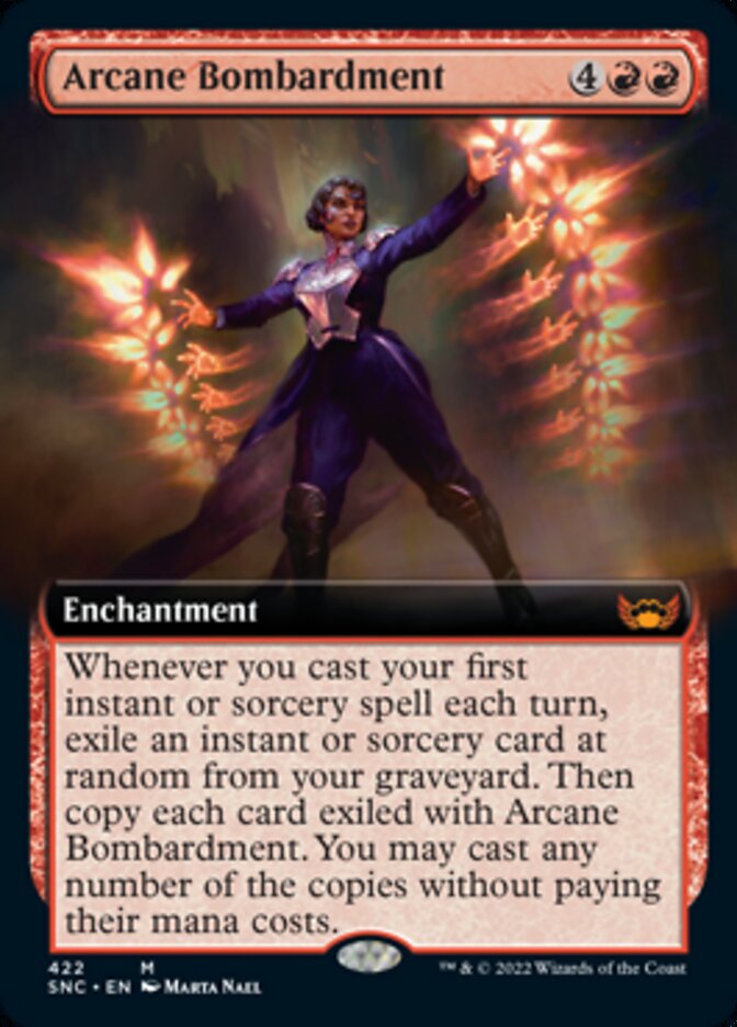 Arcane Bombardment (Extended Art) [Streets of New Capenna] | Deep Dive Games St. Marys