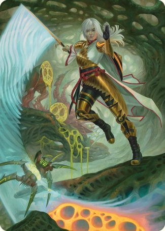 The Eternal Wanderer Art Card [Phyrexia: All Will Be One Art Series] | Deep Dive Games St. Marys