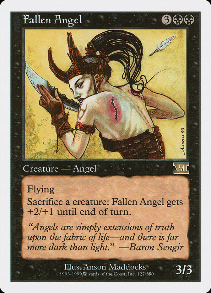 Fallen Angel [Classic Sixth Edition] | Deep Dive Games St. Marys