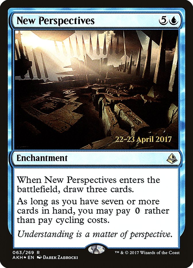 New Perspectives [Amonkhet Prerelease Promos] | Deep Dive Games St. Marys