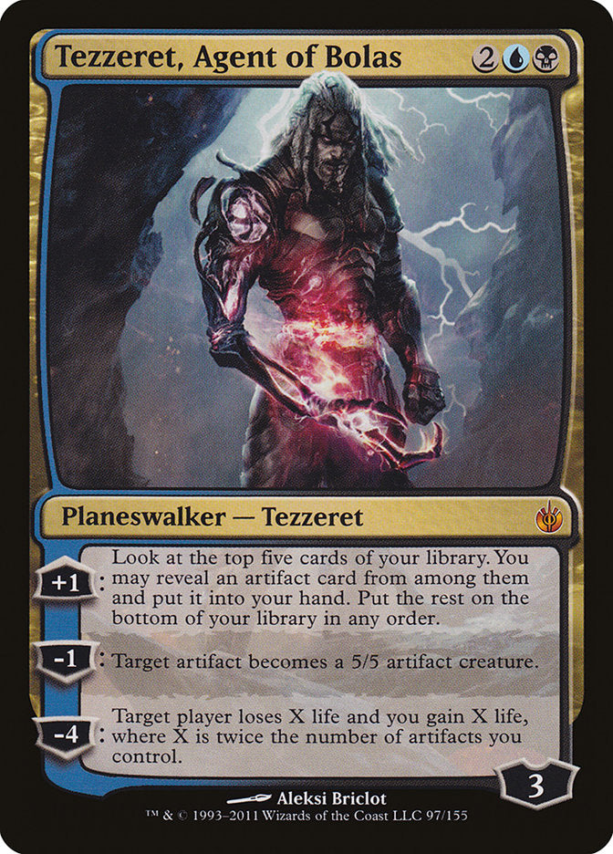 Tezzeret, Agent of Bolas [Mirrodin Besieged] | Deep Dive Games St. Marys