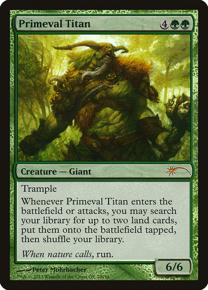 Primeval Titan (Grand Prix) [Grand Prix Promos] | Deep Dive Games St. Marys