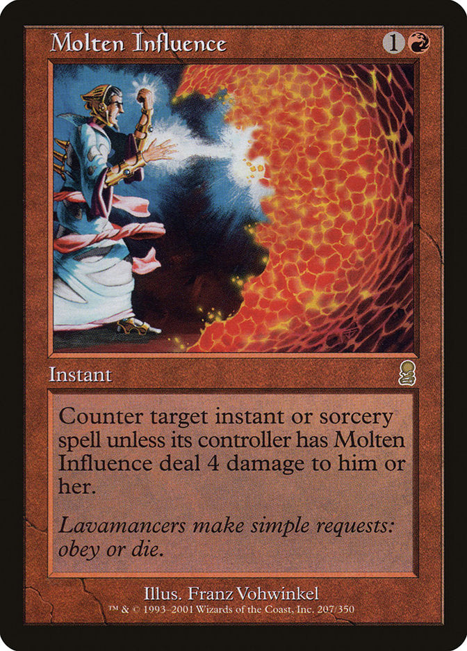 Molten Influence [Odyssey] | Deep Dive Games St. Marys