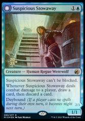 Suspicious Stowaway // Seafaring Werewolf [Innistrad: Midnight Hunt Prerelease Promos] | Deep Dive Games St. Marys